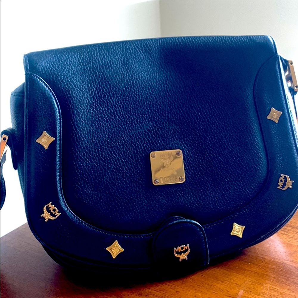 Black MCM Crossbody